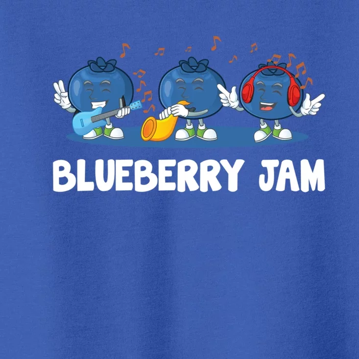 Blueberry Jam Blueberries Partying Funny Blueberry Lover Gift Toddler T-Shirt