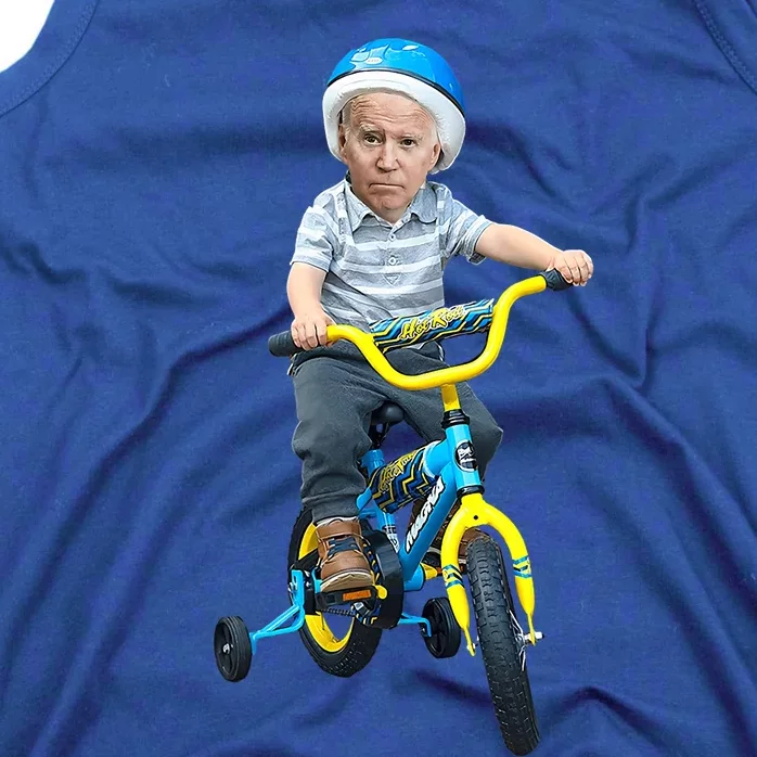 Baby Joe Biden On Tricycle Tank Top