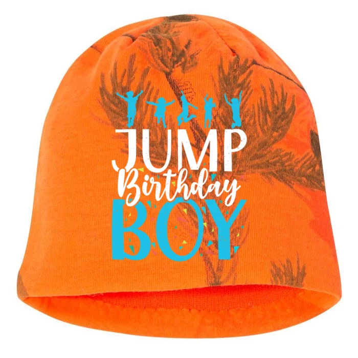 Bounce Jump Birthday Boy Trampoline Birthday Kati - Camo Knit Beanie