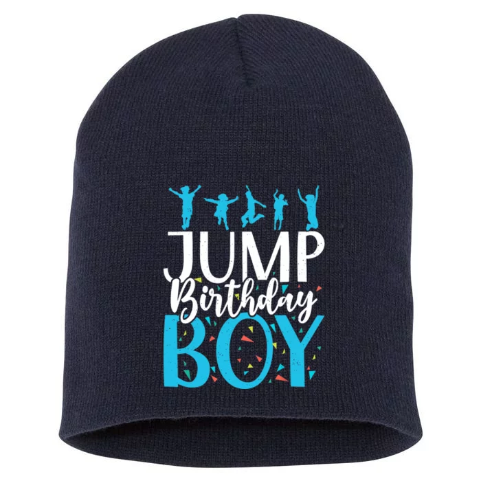 Bounce Jump Birthday Boy Trampoline Birthday Short Acrylic Beanie