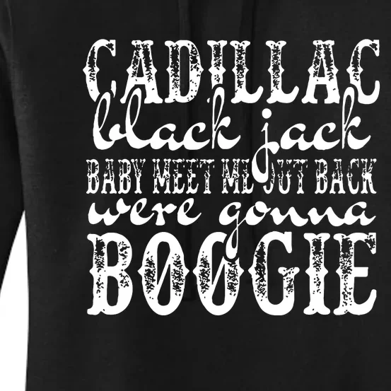 Black Jack Brooks & Dunn Country Music Funny Women's Pullover Hoodie