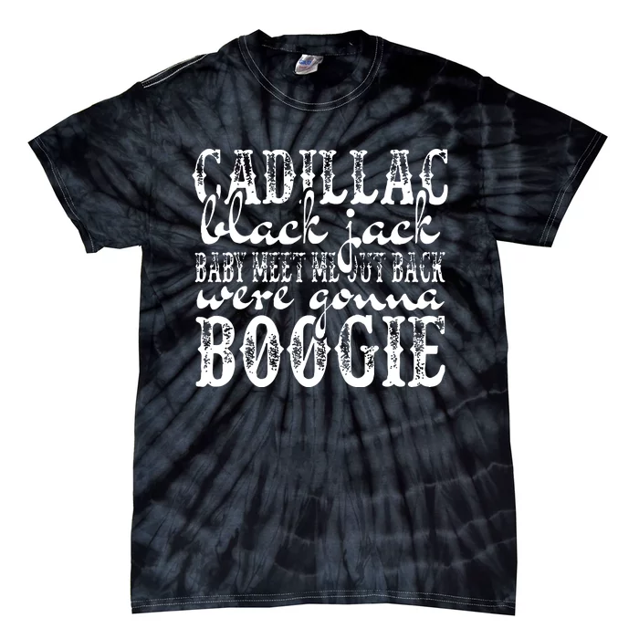 Black Jack Brooks & Dunn Country Music Funny Tie-Dye T-Shirt