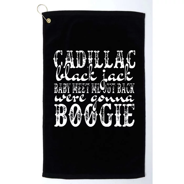 Black Jack Brooks & Dunn Country Music Funny Platinum Collection Golf Towel