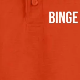 Binge Jesus Dry Zone Grid Performance Polo