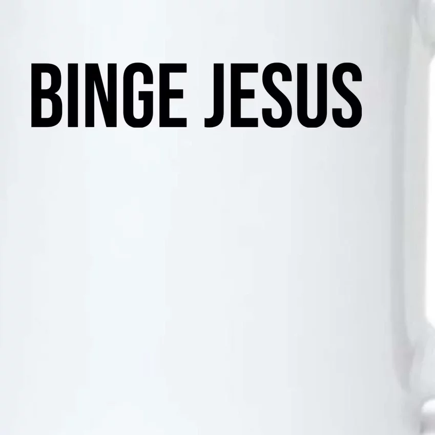 Binge Jesus Black Color Changing Mug