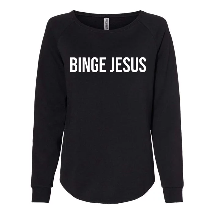 Binge Jesus Womens California Wash Sweatshirt