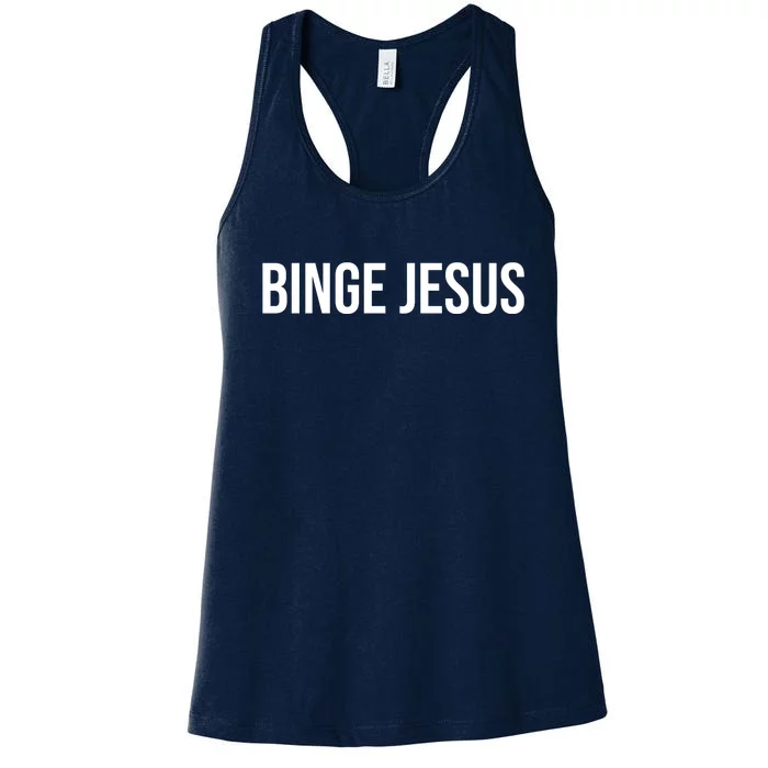 Binge Jesus Women's Racerback Tank