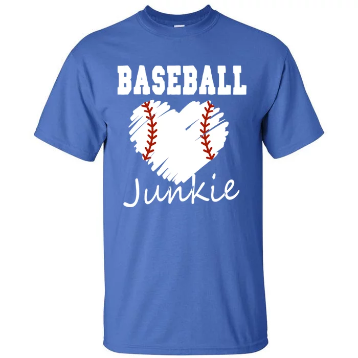 Baseball Junkie Baseball Fan Gift Tall T-Shirt