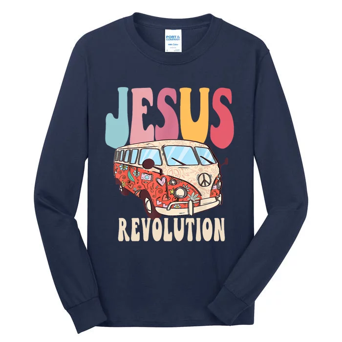 Boho JesusRevolution, Christian Faith Based Jesus Costume Tall Long Sleeve T-Shirt