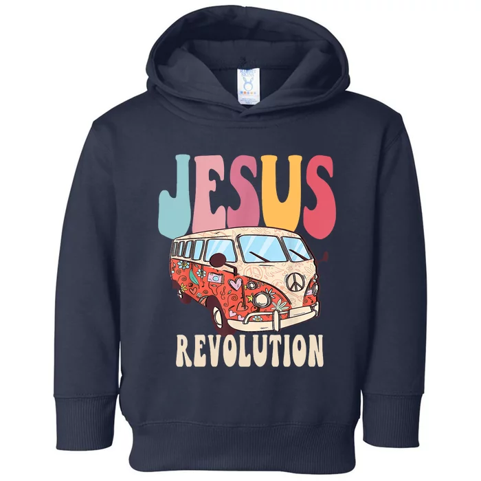 Boho JesusRevolution, Christian Faith Based Jesus Costume Toddler Hoodie