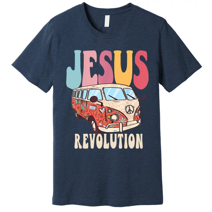 Boho JesusRevolution, Christian Faith Based Jesus Costume Premium T-Shirt