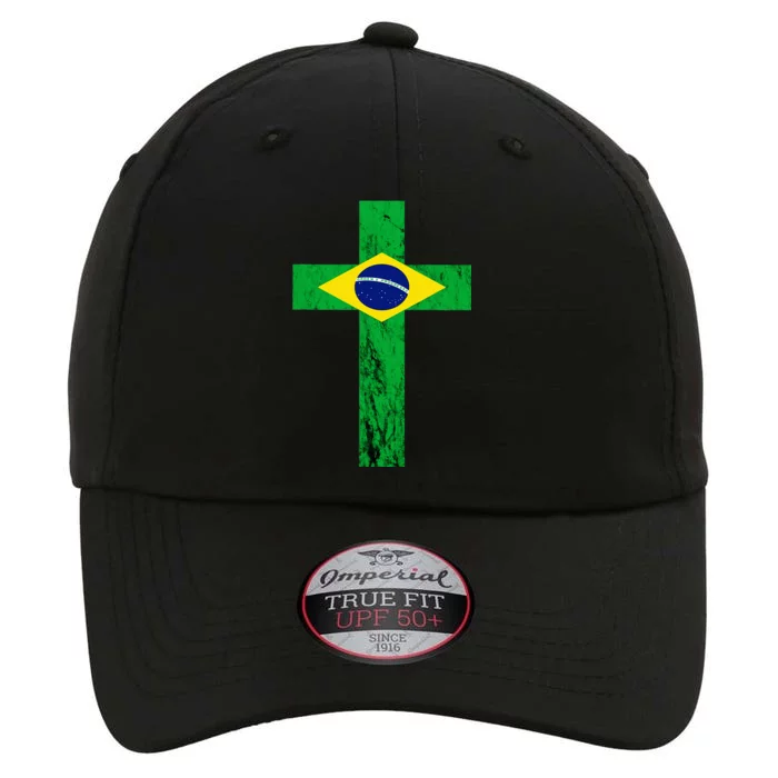 Brazil Jesus Cross Brazilian Faith Brasileiro Christian The Original Performance Cap