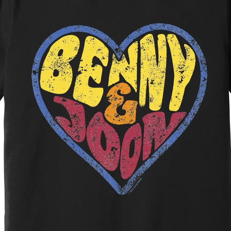 Benny & Joon Coorful Heart Shaped Premium T-Shirt