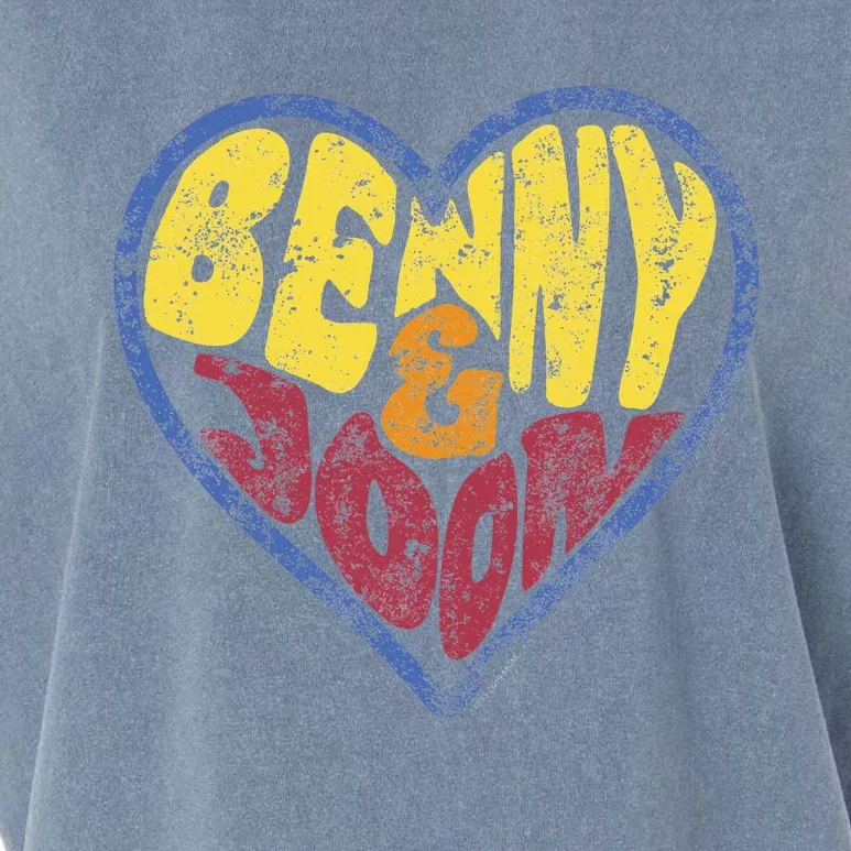 Benny & Joon Coorful Heart Shaped Garment-Dyed Women's Muscle Tee