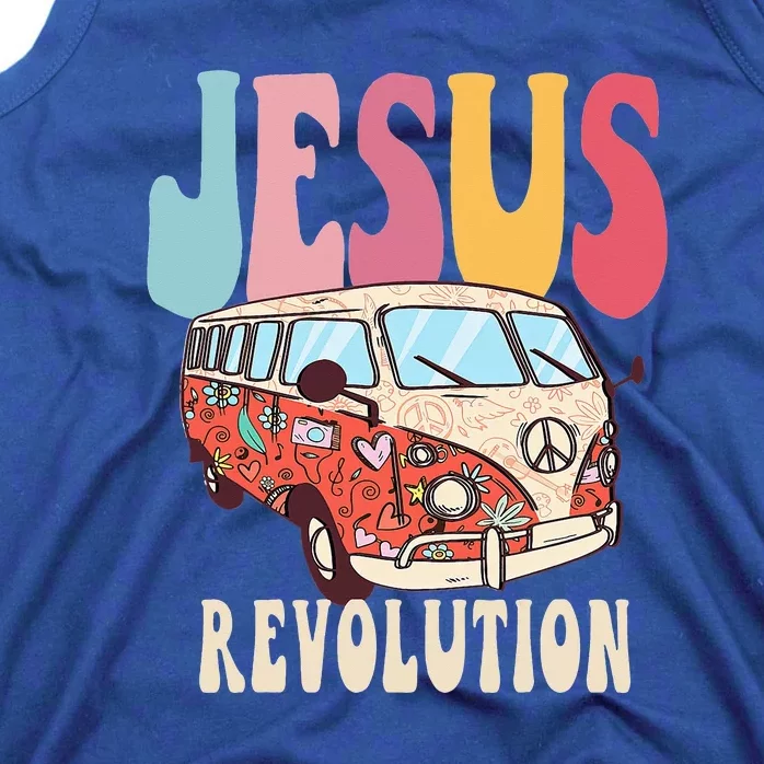 Boho JesusRevolution, Christian Faith Based Jesus Costume Tank Top