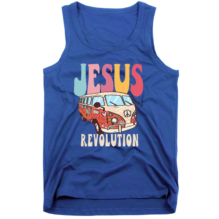 Boho JesusRevolution, Christian Faith Based Jesus Costume Tank Top