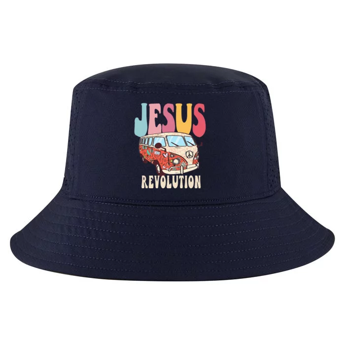 Boho JesusRevolution, Christian Faith Based Jesus Costume Cool Comfort Performance Bucket Hat