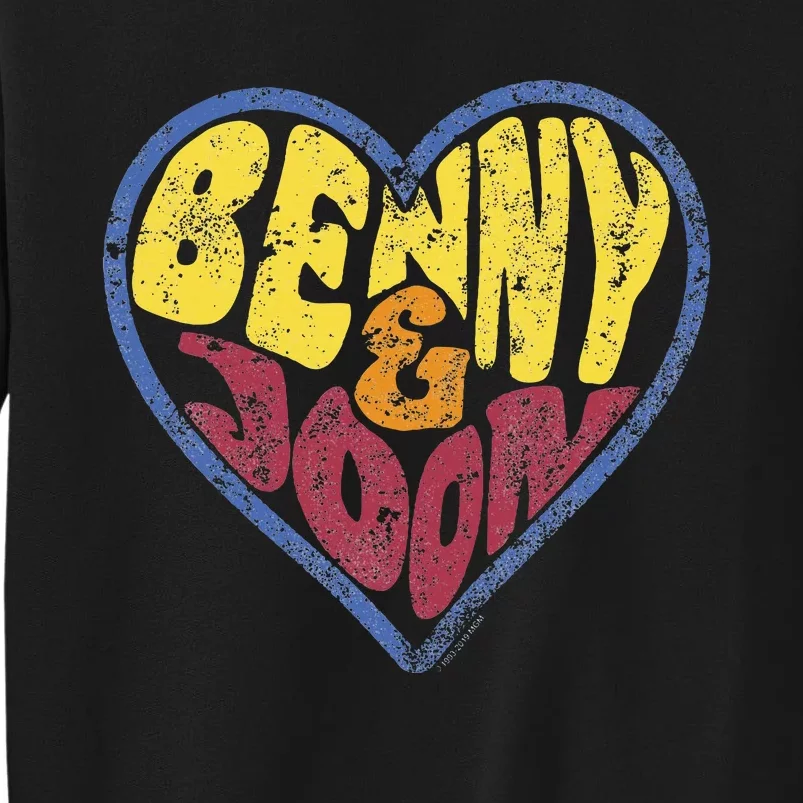 Benny & Joon Coorful Heart Shaped Tall Sweatshirt