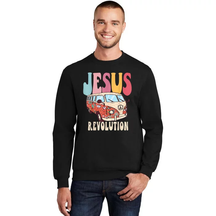 Boho JesusRevolution, Christian Faith Based Jesus Costume Sweatshirt