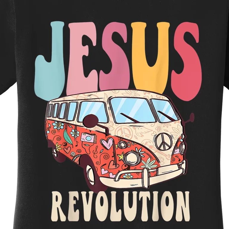 Boho JesusRevolution, Christian Faith Based Jesus Costume Women's T-Shirt