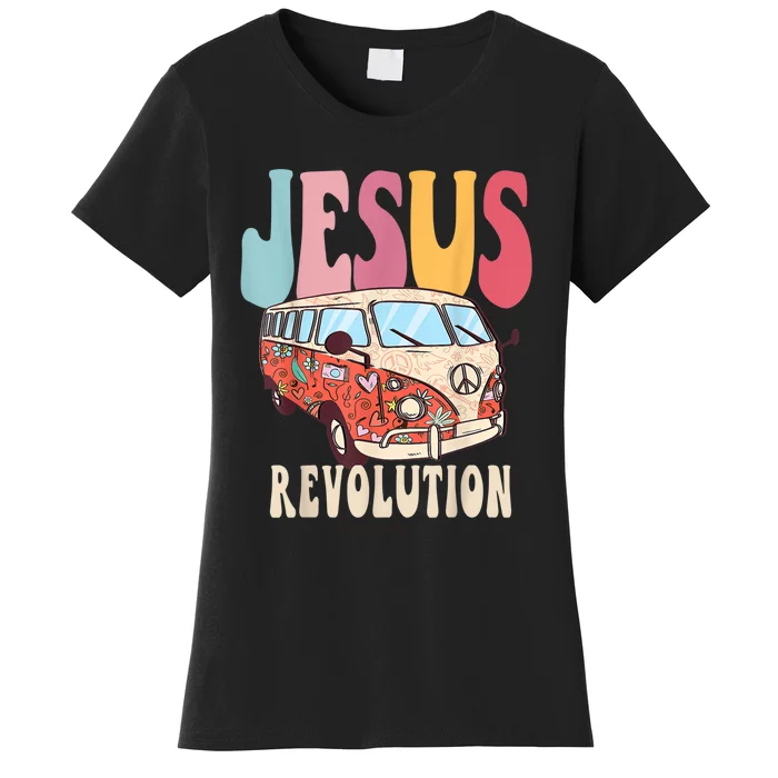 Boho JesusRevolution, Christian Faith Based Jesus Costume Women's T-Shirt