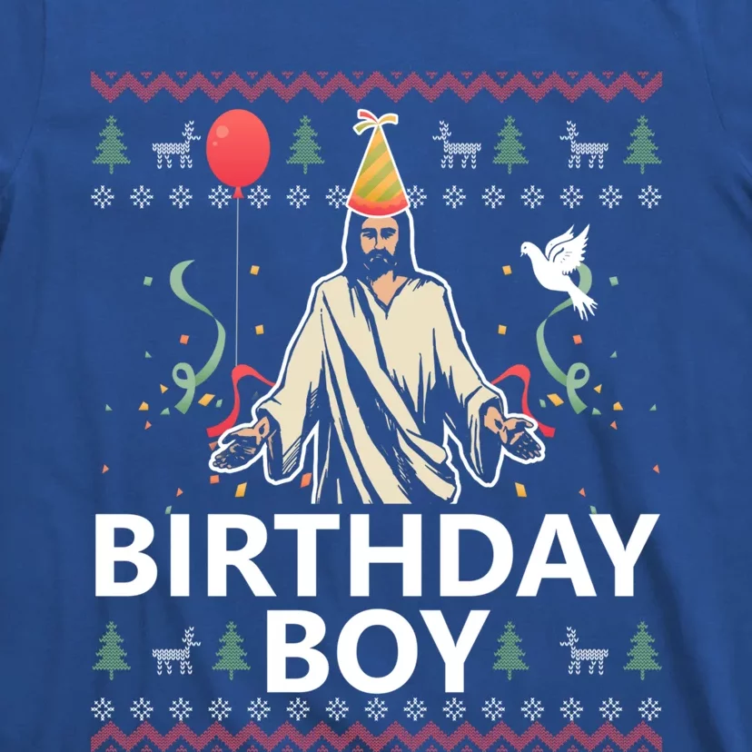 Birthday Jesus Christ Christmas Sweater Funny Jesus Cute Gift T-Shirt