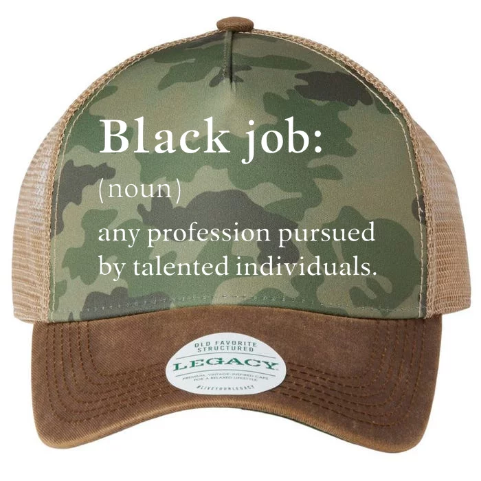 Black Job Definition Black Politics Black Professionals Legacy Tie Dye Trucker Hat