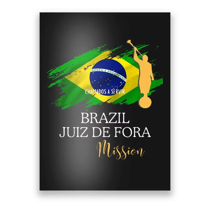 Brazil Juiz De Fora Mormon Lds Mission Missionary Poster