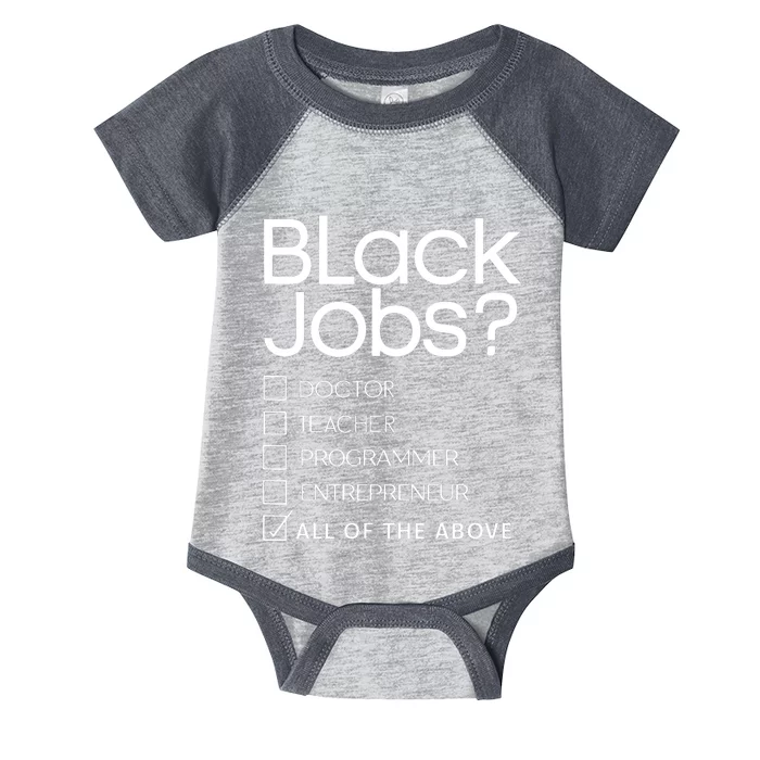 Black Job Definition Black Politics Black Professionals Infant Baby Jersey Bodysuit