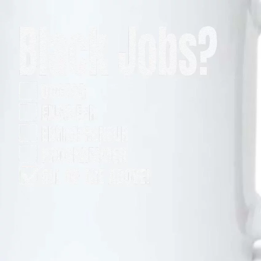 Black Job Definition Black Politics Black Professionals Black Color Changing Mug