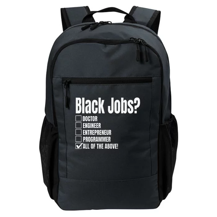 Black Job Definition Black Politics Black Professionals Daily Commute Backpack