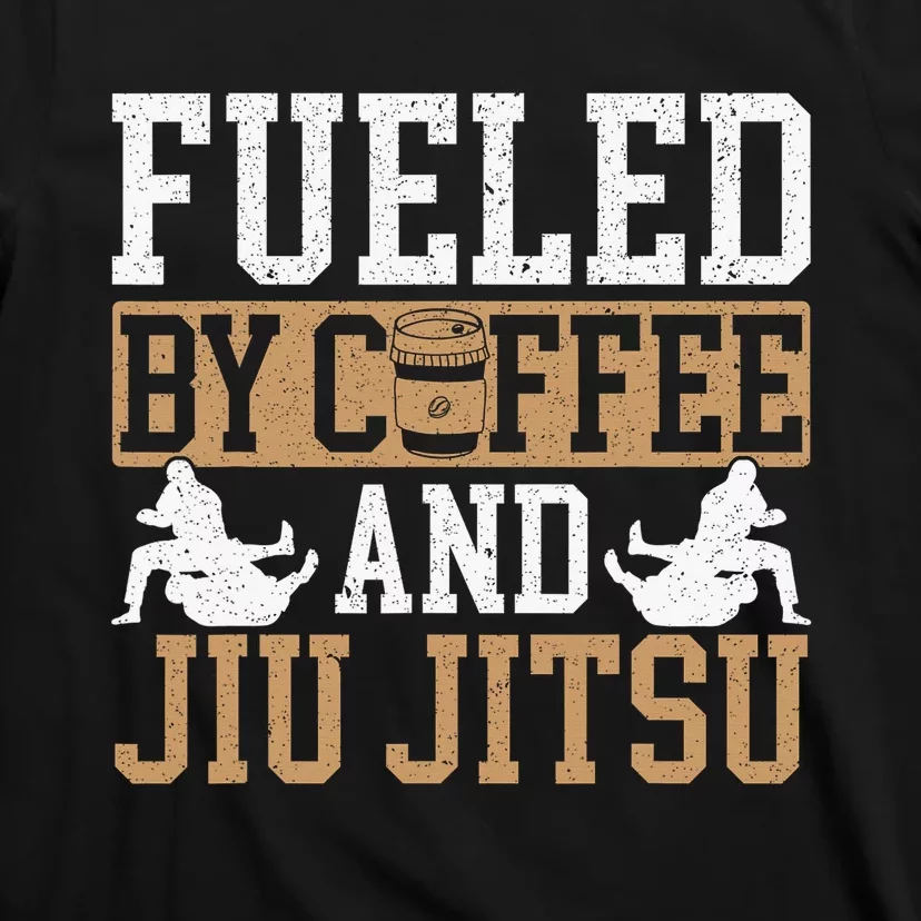 Brazilian Jiu-jitsu Enjoy American Coffee Jiu-jitsu BJJ T-Shirt