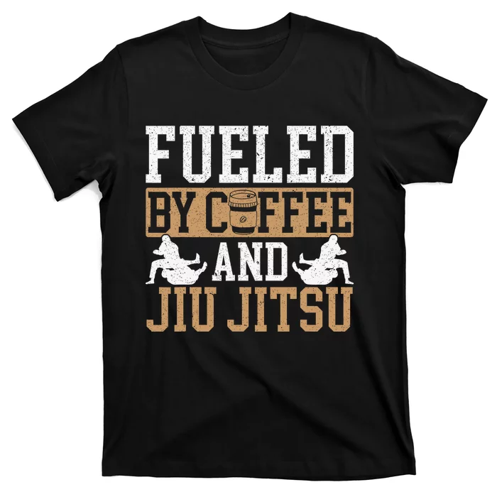 Brazilian Jiu-jitsu Enjoy American Coffee Jiu-jitsu BJJ T-Shirt