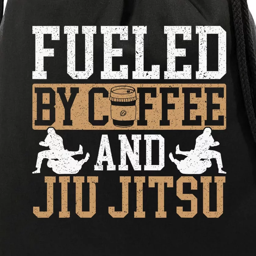 Brazilian Jiu-jitsu Enjoy American Coffee Jiu-jitsu BJJ Drawstring Bag