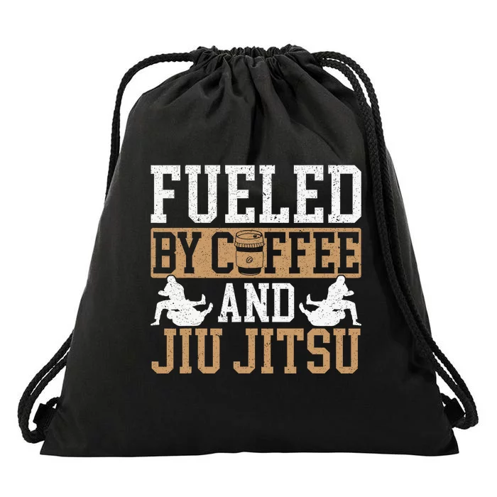 Brazilian Jiu-jitsu Enjoy American Coffee Jiu-jitsu BJJ Drawstring Bag