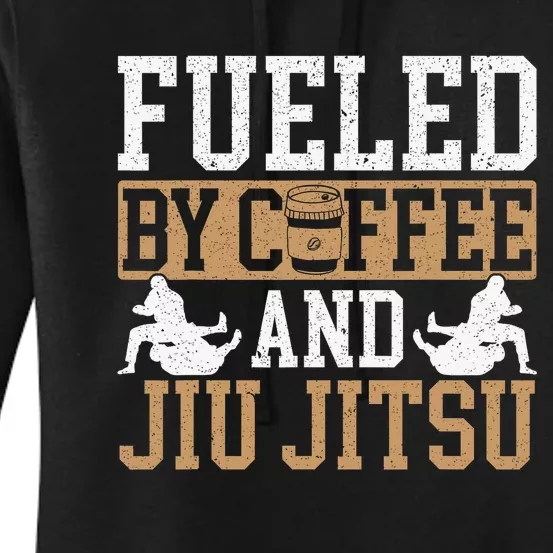 Brazilian Jiu-jitsu Enjoy American Coffee Jiu-jitsu BJJ Women's Pullover Hoodie