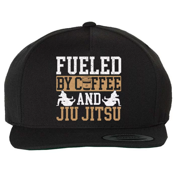 Brazilian Jiu-jitsu Enjoy American Coffee Jiu-jitsu BJJ Wool Snapback Cap