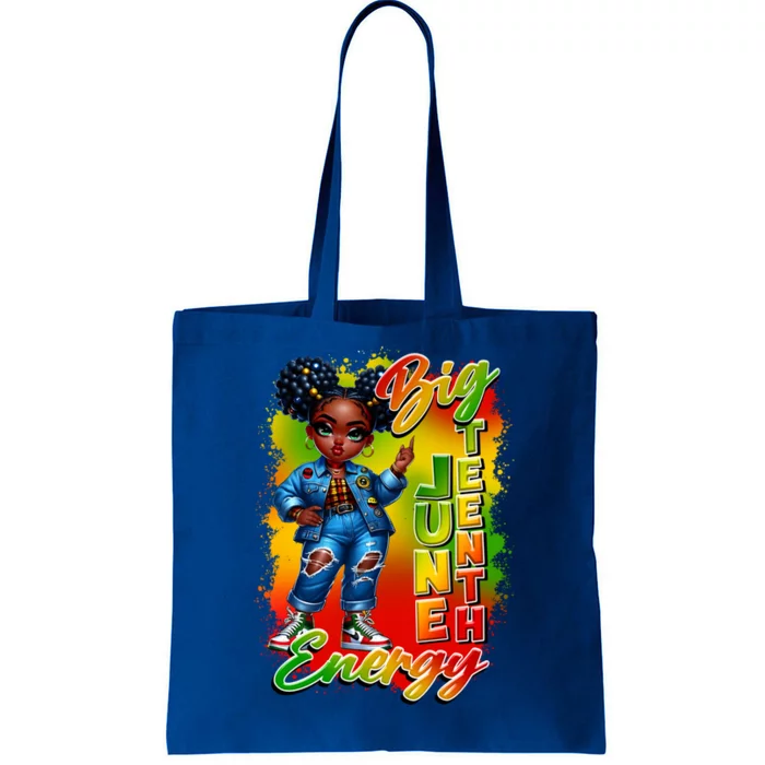 Big Junenth Energy Ancestors Melanin Black African Cool Gift Tote Bag