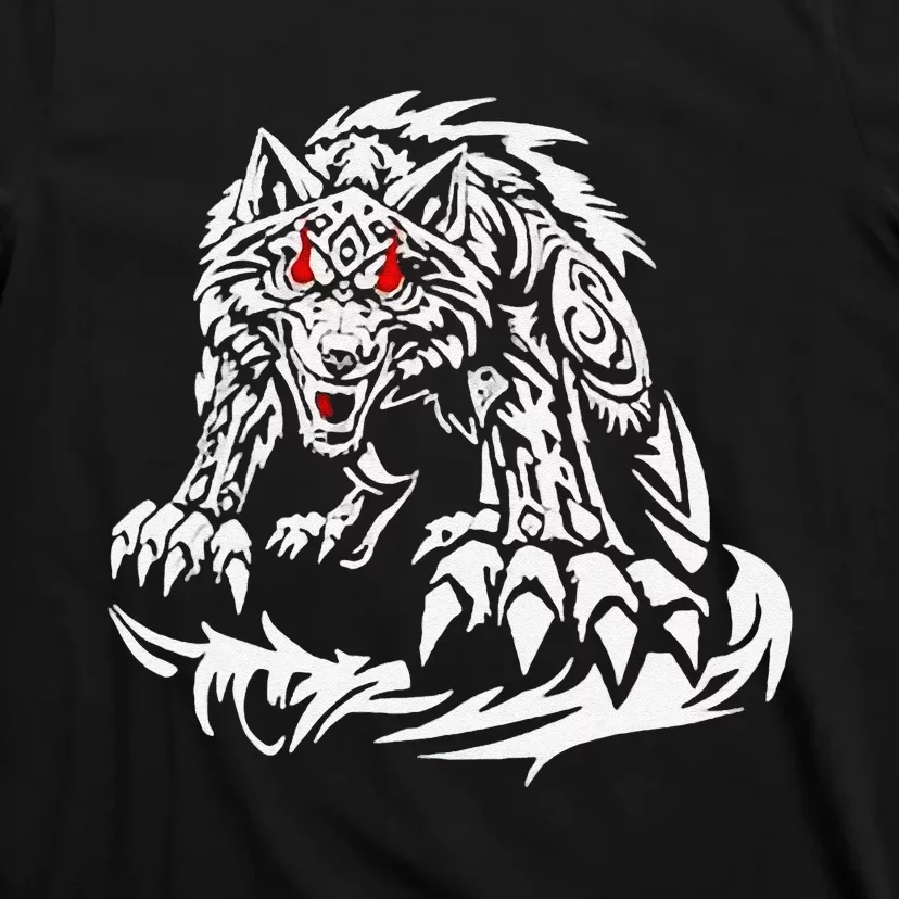 Black Jacob Fatu Wolf Gift T-Shirt