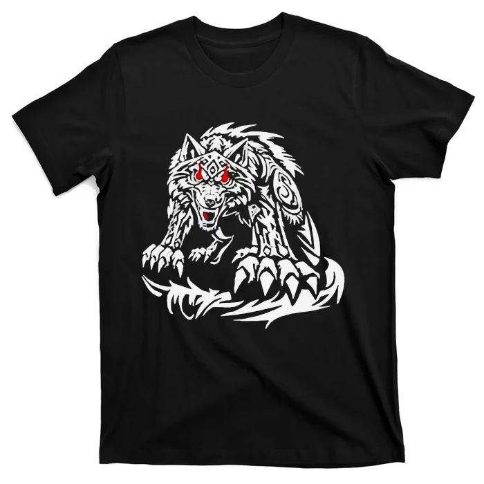 Black Jacob Fatu Wolf Gift T-Shirt