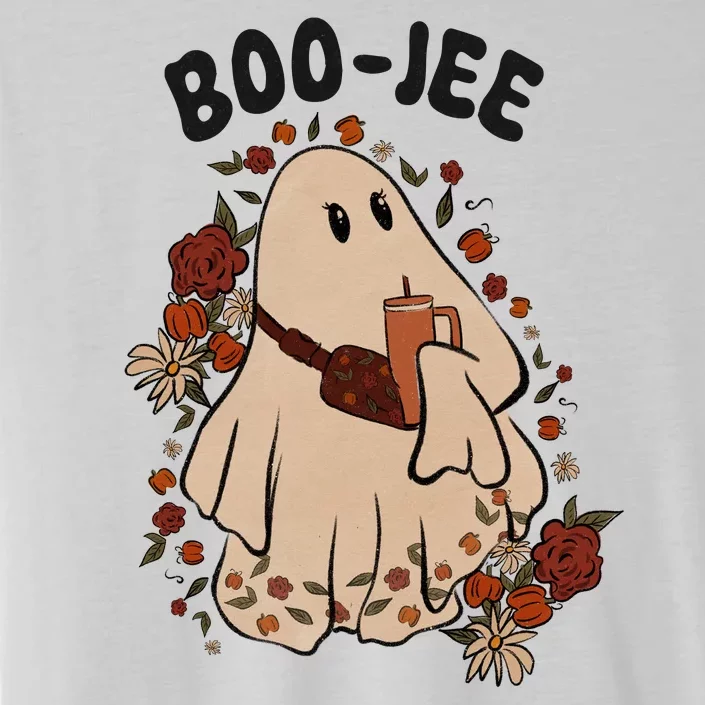 Boo Jee Fall Halloween Ghost Funny ChromaSoft Performance T-Shirt