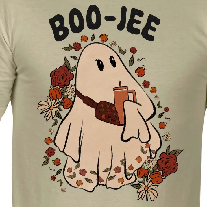 Boo Jee Fall Halloween Ghost Funny Comfort Colors T-Shirt