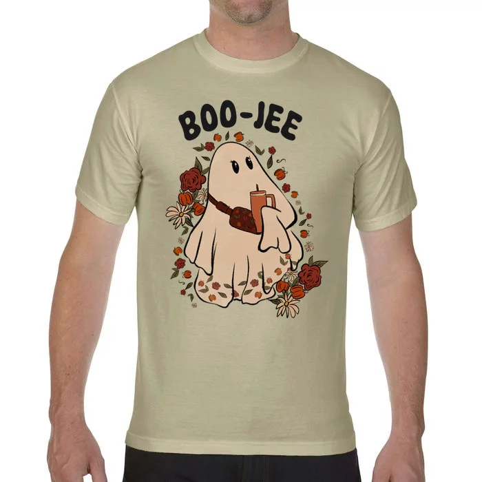 Boo Jee Fall Halloween Ghost Funny Comfort Colors T-Shirt