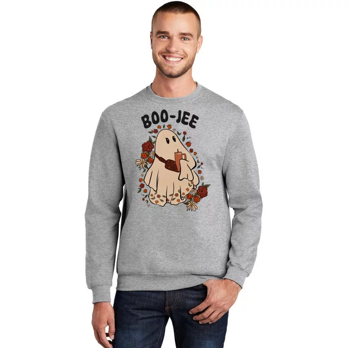 Boo Jee Fall Halloween Ghost Funny Sweatshirt