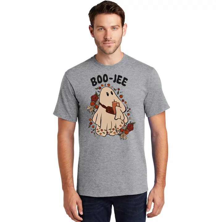 Boo Jee Fall Halloween Ghost Funny Tall T-Shirt