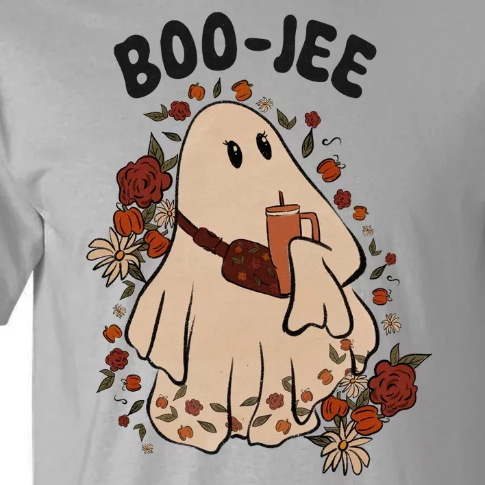 Boo Jee Fall Halloween Ghost Funny Tall T-Shirt