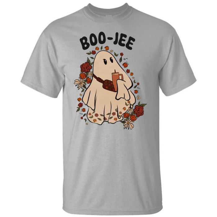 Boo Jee Fall Halloween Ghost Funny Tall T-Shirt