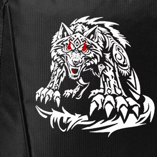 Black Jacob Fatu Wolf City Backpack