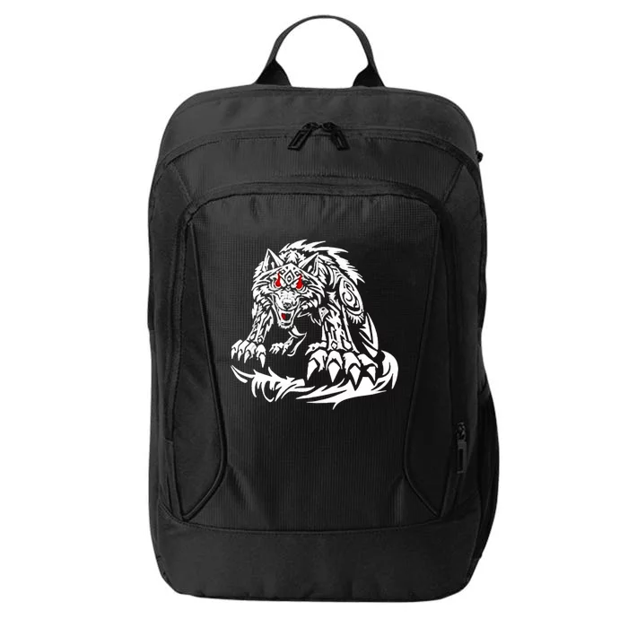 Black Jacob Fatu Wolf City Backpack