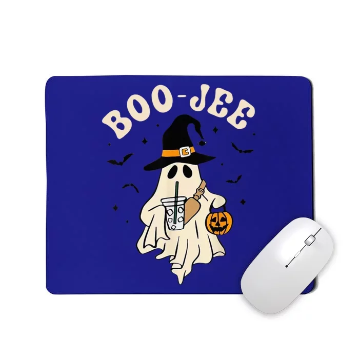 Boo Jee Ghost Halloween Boo Jee Ghost Spooky Season Mousepad